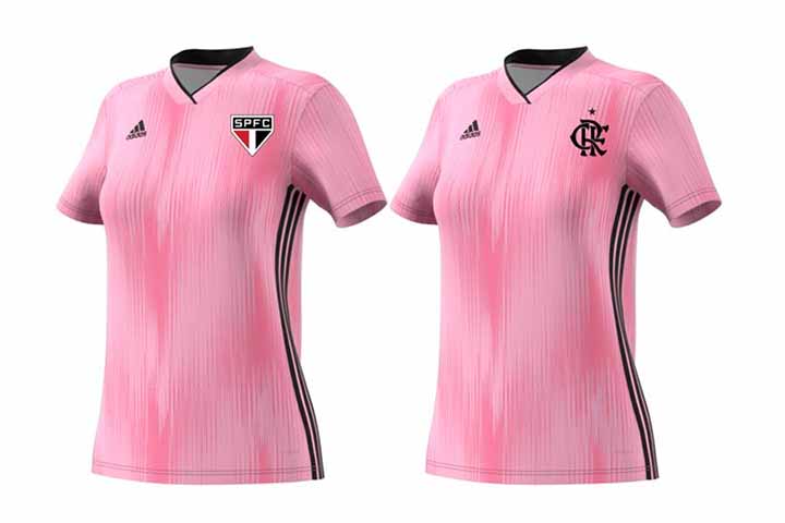 Camisa do Flamengo Rosa em Oferta