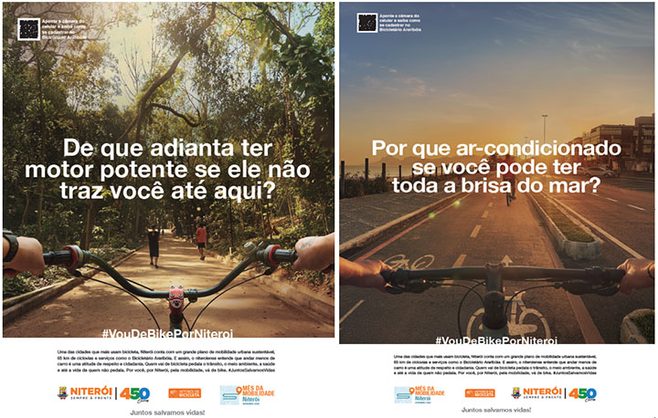 E3 para Prefeitura de Niterói: Vou de Bike