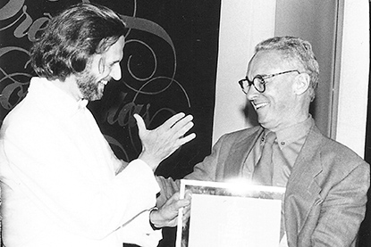 Marcio Ehrlich e Edeson Coelho, em 1993